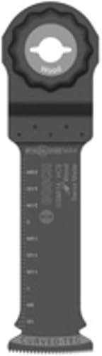BOSCH OSM114 StarlockMax - Cuchilla oscilante multiherramienta de madera curvada Tec de acero de alto carbono de 1-1/4 pulgadas para aplicaciones de