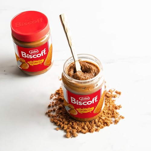 Image of Lotus Biscof Crunchy Cookie Butter Spread, Crispy, GMO Free Family Pack, 400g (From Belgium)*