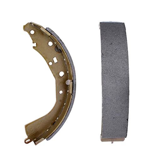 Image of Detroit Axle - Pair Rear Brake Shoes for Toyota 2003-2006 Tundra, 2003-2004 Tacoma, 2001-2002 4Runner, Brake Shoes Set Replacement Brakes