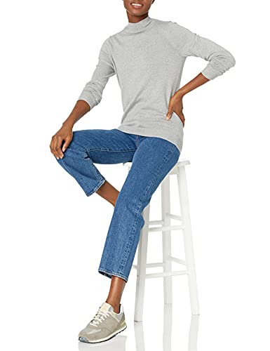 Image of Amazon Essentials Women's Lightweight Mock Neck Pullover Sweater, Regular Fit (Available in Plus Size)