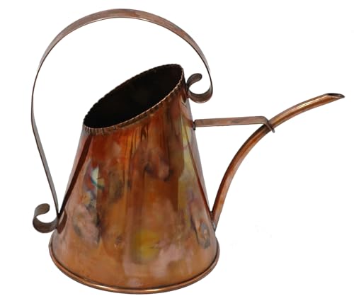 Vintage Style Pure Copper Watering Can - Shiny Finish