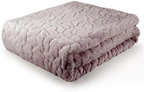 Preisvergleich Produktbild GJJSZ Einzelne Multifunktions-Heizdecke zum Aufwärmen, Kohlefaser-Schaldecke, Digitalanzeige-Controller, leicht, sicher und maschinenwaschbar, Mehrfarbig, 130 * 70 cm