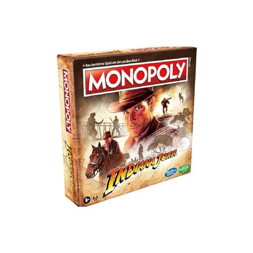 Monopoly Indiana Jones Brettspiel Deutsch 2-6 Spieler ab 8 Jahren