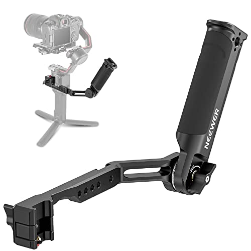 NEEWER Adjustable Sling Handle Grip Compatible with DJI Ronin RS4 RS3 Mini RS 3 Pro RS 2 RSC 2 Gimbal Stabilizer for Low Angle Shot Max Load 13.2lb