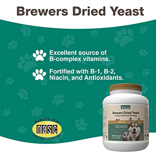 Naturvet 79903114 Brewer’S Dried Yeast Pet Supplement With Garlic Flavoring – Includes B-1, B-2 Vitamins thumb #3