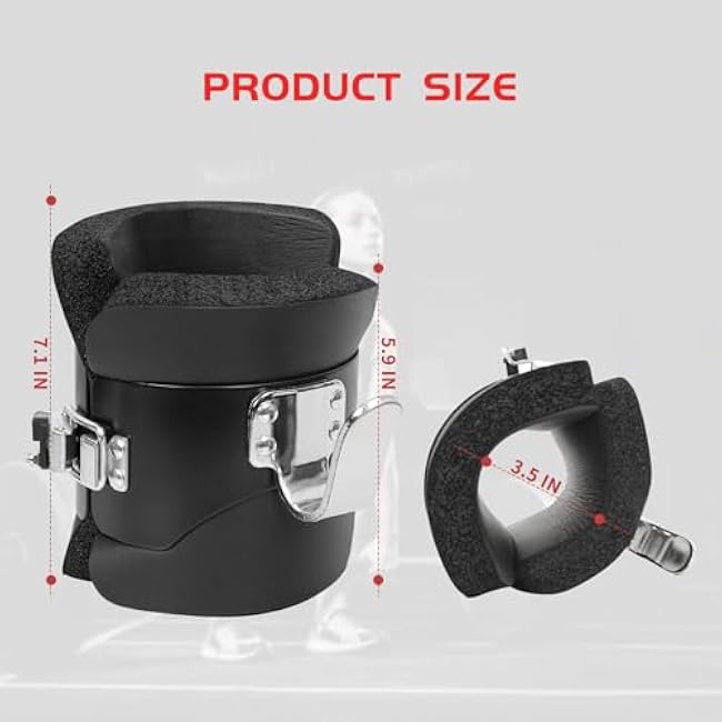 Anti Gravity Inversion Hang Up Boots: Gravity Boots Hanging Upside Down for Inversion Decompression Stretching Back & Abdominal Exercise Home Gym