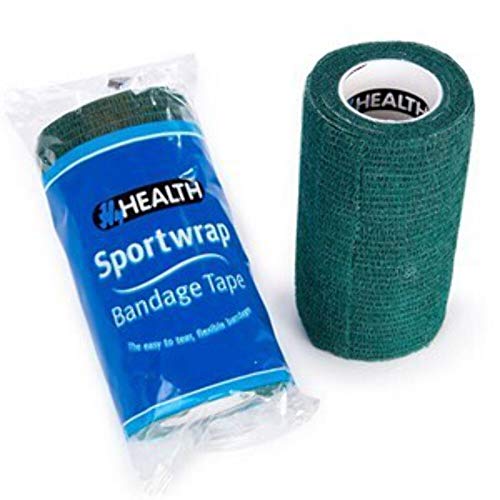 Image of HyHEALTH Sportwrap - Hunter Green - 10cm x 4.5m