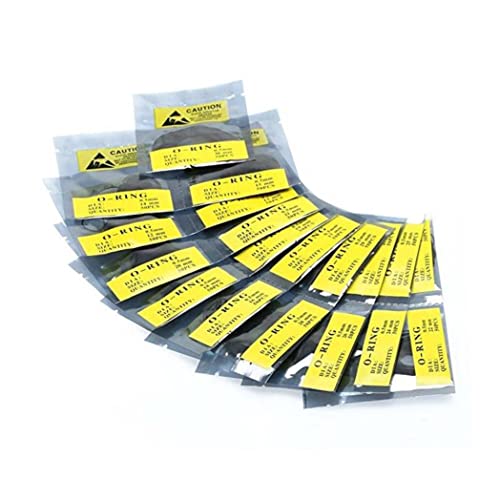 NiseWuds Beobachten Sie die Gummidichtung wasserdichtes O-Ring-Dichtungsabdeckungsdichtung Reparaturwerkzeug 19 Packs wasserdichtes Gummi-Dichtung für Uhr Cover