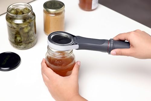 Zyliss Strongboy Jar Opener, Adjustable Grip to Open Jars & Bottles, Grey - image 3