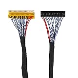 Jimdary 30 Pin LVDS Cable, LVDS Cable, Durable Accuracy Repair for Maintenance