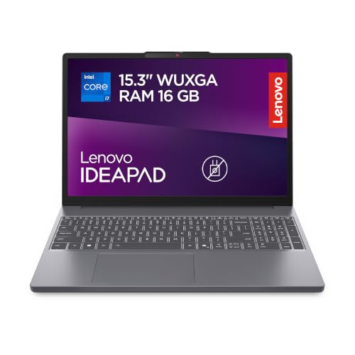 Lenovo IdeaPad Slim 3 Notebook 15" IPS (1920x1200) Intel Core i7-13620H, 16GB RAM, 512GB SSD, WiFi 6, Windows 11, Laptop per Casa, Ufficio, Studio, Uso Quotidiano - Caricatore non incluso