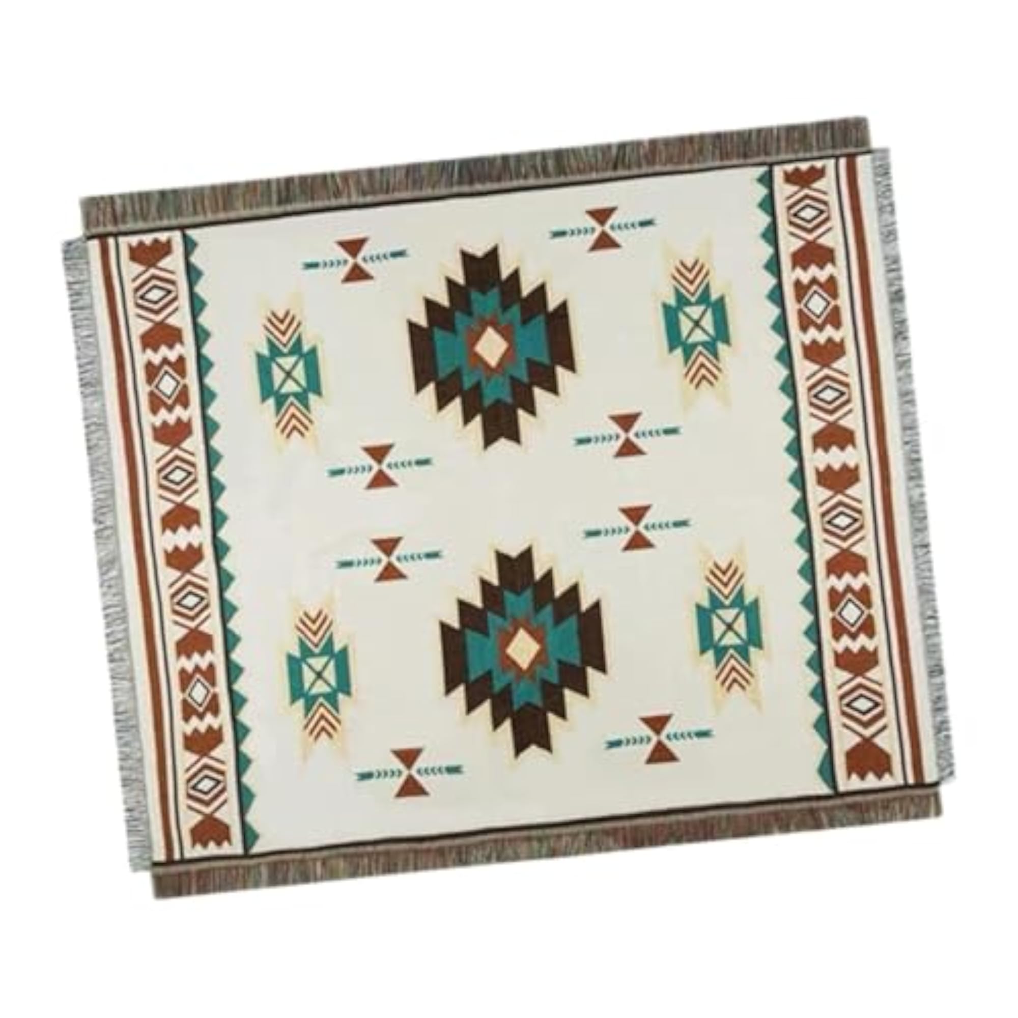 Boho Portable Beach Mat for Outdoor Activities