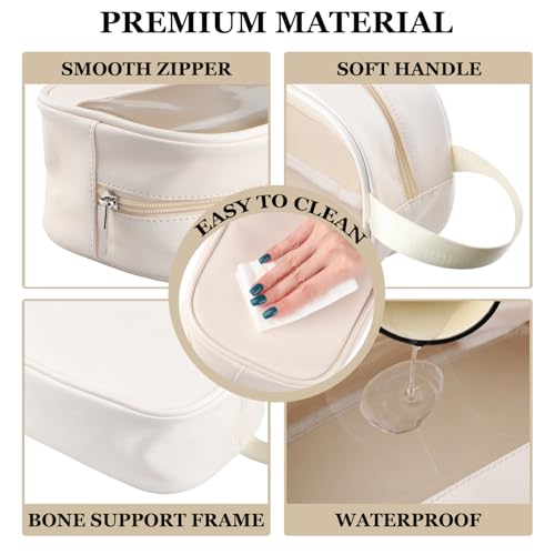 VAMSII Red Panda Lover Gift Red Panda Design Clear Makeup Bag Pan-da Fan Gift Love Pandas Toiletry Bag (Red Panda Design T B)4