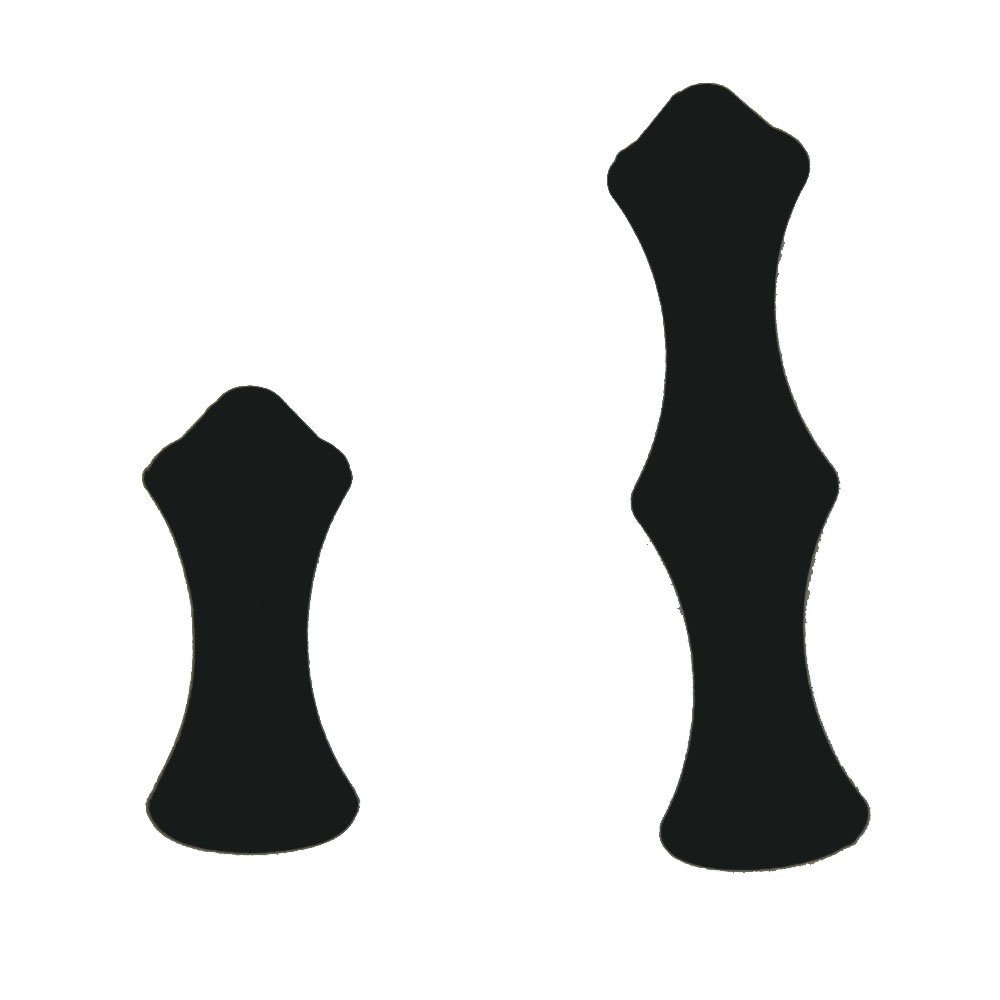 2pcs Archery Finger Gurad Saver Protective Gear Soft Silicone for Recurve Bow Accessories