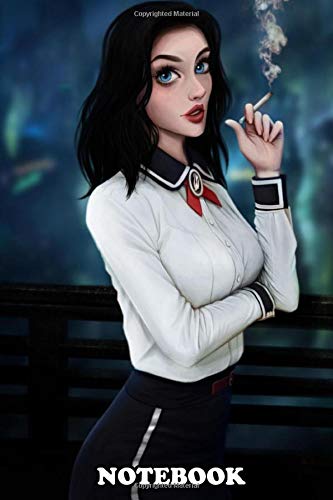 Preisvergleich Produktbild Notebook: Elizabeth Bioshock Infinite Fanart Illustration , Journal for Writing, College Ruled Size 6" x 9", 110 Pages