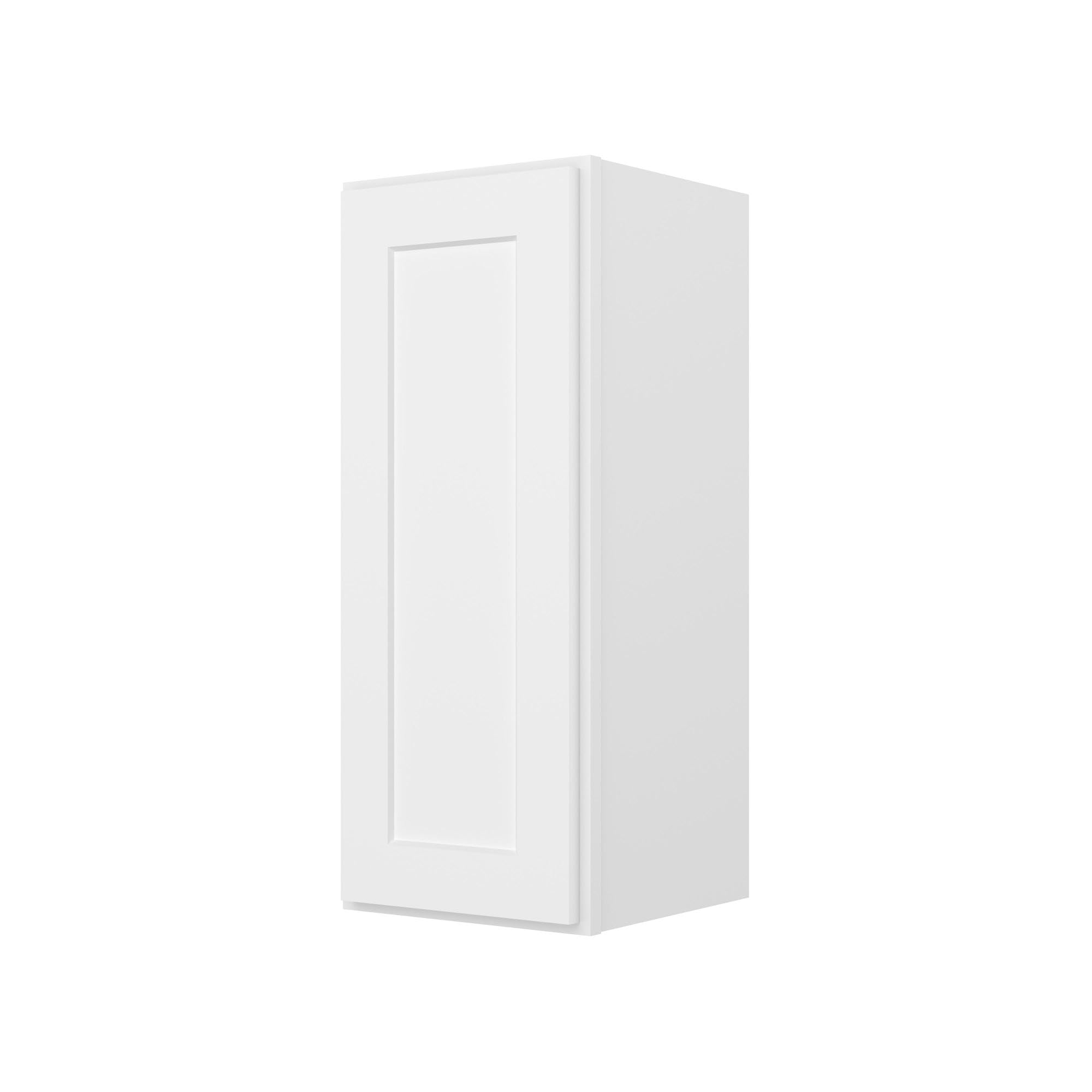 Furinno Shaker 3-Tier Wall Kitchen Cabinet, 1-Door, White