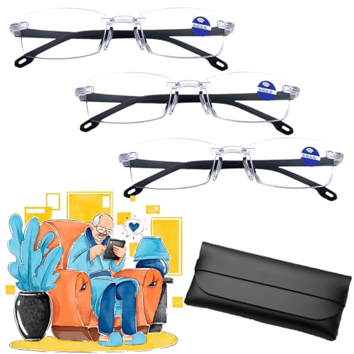 XJQ Opticx Self Adjusting Glasses, Intelligent Zoom Anti-Blue Light Presbyopia Glass for Men Women (3pcs,+0) XJQ Opticx Self Adjusting Glasses, Intelligent Zoom Anti-Blue Light Presbyopia Glass for Men Women (3pcs,+0)
