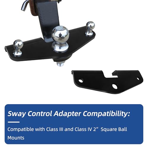 Trailer Hitch Sway Control Adapter