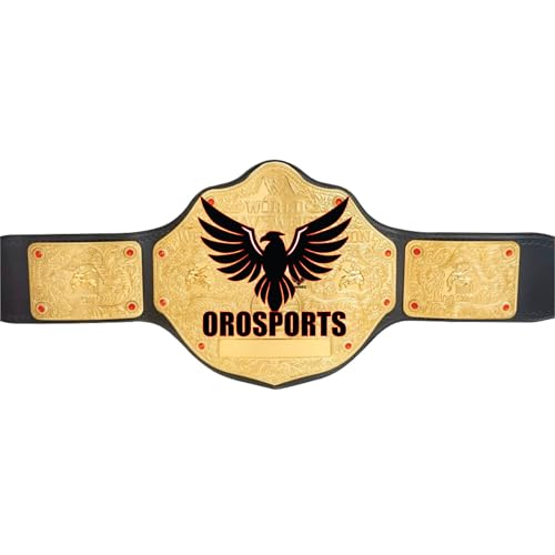 OROSPORTS Championship Belt Wwf Undisputed Champion Wrestling Belts, Intercontinental Universal Championship Belts (Undisputed Champion)