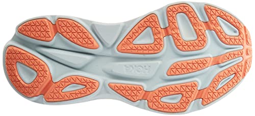 Hoka One Women's Running Shoes, Shell Coral Peach Parfait, 7 US