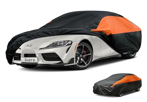 Image of GUNHYI Toyota Car Cover Custom Fit Toyota Supra (1979-2002) Waterproof All Weather for Automobiles, Lightweight Full Exterior Cover Outdoor Sun UV Rain Dust Snow Wind Protection.