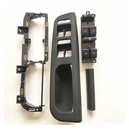 Botonera Elevalunas Panel De Interruptor De Control Maestro De Ventana Para VW Para Golf Para MK 4 Para Jetta Para Bora 3B1867171E 1J4 959 857D 3BD 959 857 Interruptor Ventana ( Color : Black2 )