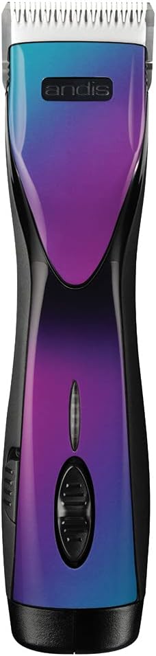 Andis Purple Galaxy Detachable Blade Cordless Clipper for Dogs