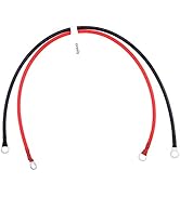 Battery Cable - iGreely 8 AWG 8 Gauge Wire Made with Tinned Copper Wire Battery Power Inverter Ca...