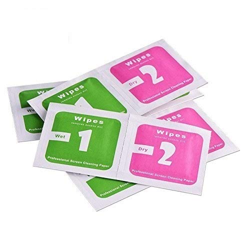 Teflon Dust Removal Pair of 1 Wet and Dry Cleaning Wipes for Camera Lens LCD LED Screen Mobile Phone Tablet Laptop Handset Smart Watch iWatch iPad Lint Remover Crystal Clear Display - Set of 100-image-26
