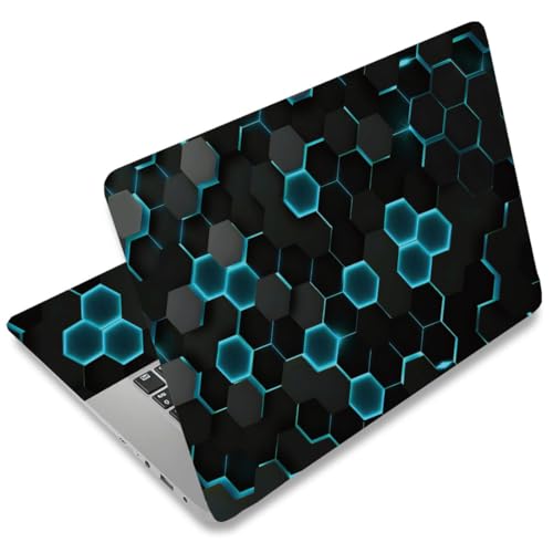 Dimensioni: Gli adesivi consistono in 3 strati di film: 1 per il retro dello schermo LCD (38x27 cm/14.9x10.6 pollici), 2 per i lati del touchpad (14x9 cm/5.5x3.5 pollici + 12x9 cm/4.7x3.5 pollici).