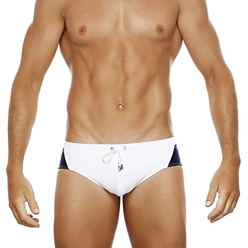 Men's Racing Stripe Swim Briefs