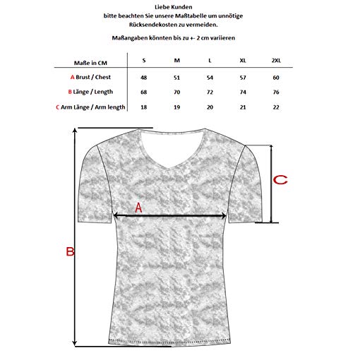 Maglietta da uomo con scollo rotondo, vintage, a