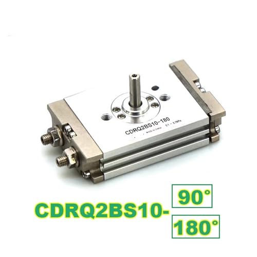 Cilindro neumático de aire compacto CRQ2 con sistema cremallera y piñón 4