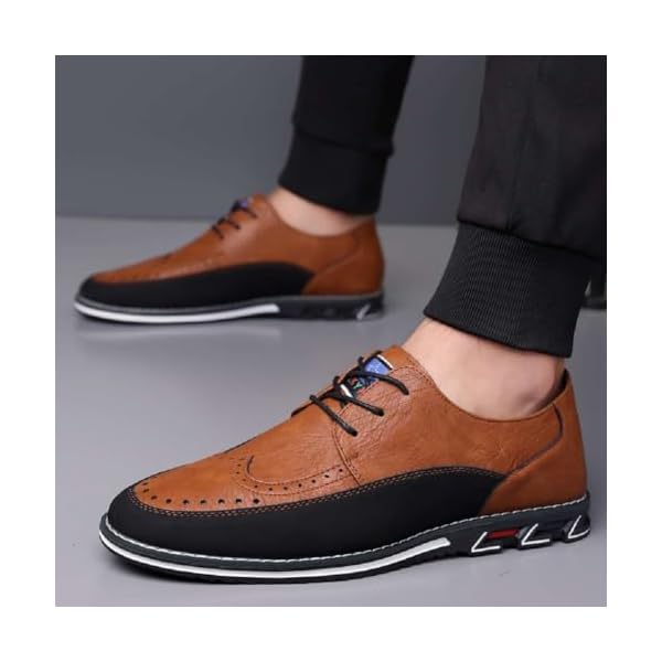 Men's Oxford Shoes Business Casual Shoes Comfort Office Loafers for Male - Image 5