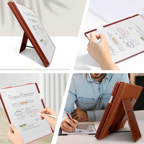 Étui Remarkable Paper Pro cuir marron avec support tablette 11,8 pouces - 7