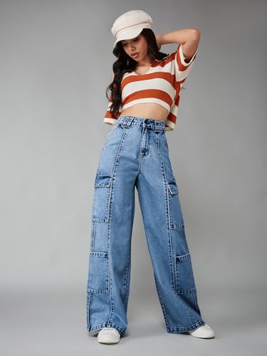 Image of Dolce Crudo High Rise Bootcut Jeans for Women