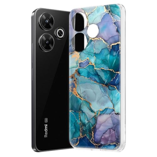 Image of Fashionury Soft Silicone Designer Printed Full Protection Printed Back Case Cover for Redmi 13 5G -D3182