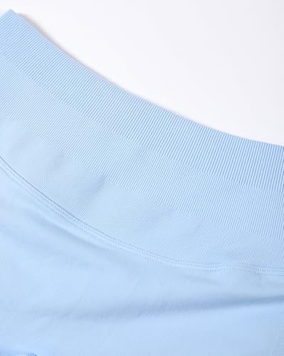 Image of AUROLA Influence Workout Shorts for Women,2.5 3.5 4.5 5.5 6.5 No Roll Up Squat Proof Scrunch Seamless Compression Gym Short