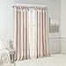 Madison Park Emilia Faux Silk Single Curtain with Privacy Lining, DIY Twist Tab Top, Window Drape for Living Room, Bedroom and Dorm, 108