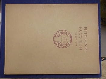 Paperback Fifty Songs by Hugo Wolf Book