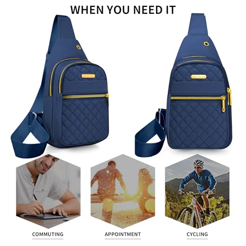 Image of Aisijimo Small Sling Bag For Women Men Casual Crossbody Sling Backpack | Small