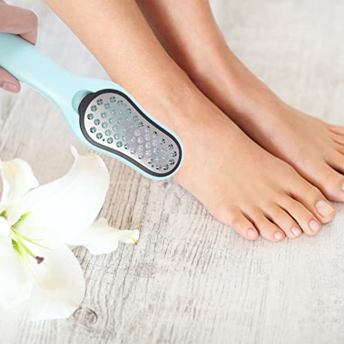 DOITOOL Voetbestand: Heel Scrubber Roestvrij Staal Voetschraper Voor Voetzorg Gezondheid Dode Huid Professionele Harde… - Image 5
