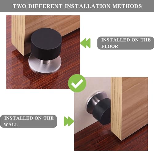 Fermaporta a Pavimento,2 pezzi Fermaporta in