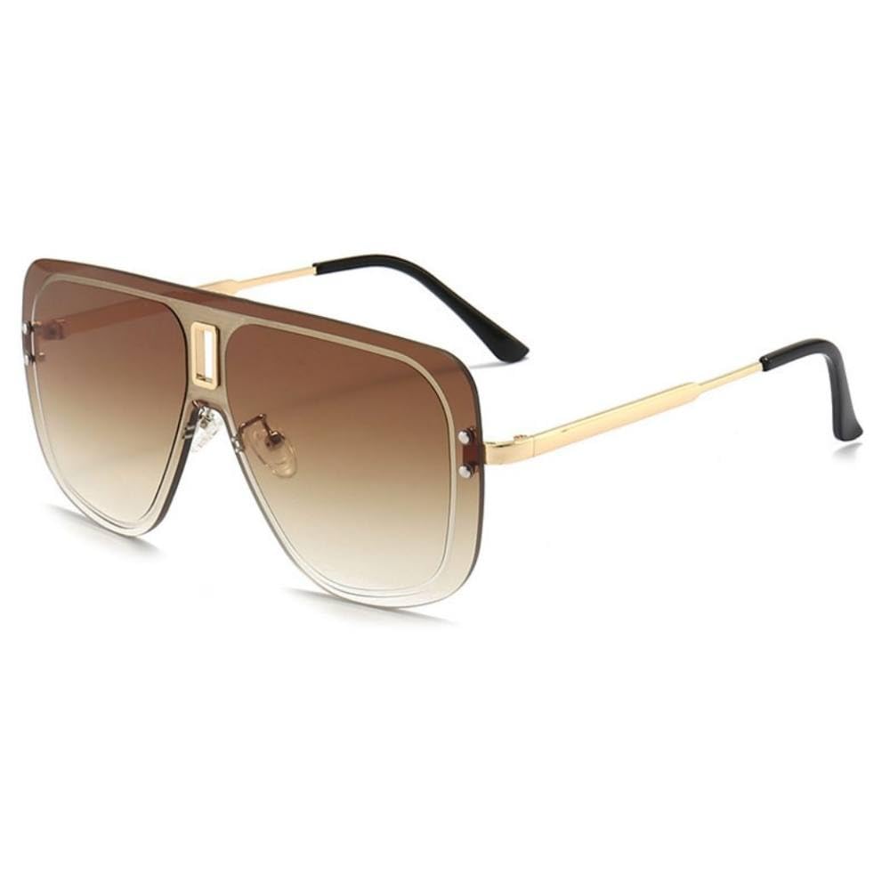 Lunettes de soleil sans bords légères contre la fatigue oculaire
