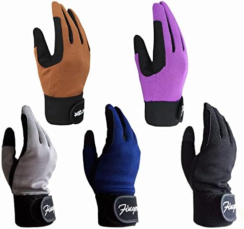 LOVMEAD Reithandschuhe Kinder Grip Reiten Handschuhe Reiterhandschuhe Mädchen Jungen 5-14 Jahre für Reitsport Reiten Fahrrad Gartenarbeit Sport Atmungsaktiv Bequem