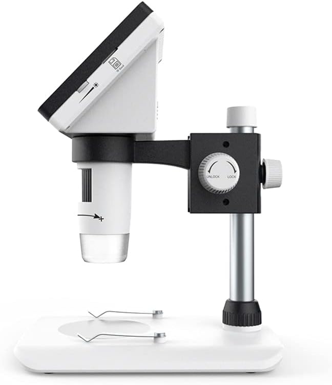 Multifunction Digital LCD Desktop Microscope Portable 4.3 Electronic Biological Power Supply Mode