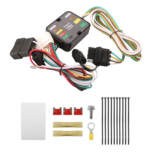 56378 Trailer Wiring Harness for CURT Vehicle-Side Custom 4-Pin Trailer Wiring Harness Fits for Select Honda Odyssey