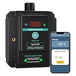 WiFi Whole House Surge Protector,108,000 Amps/Phase, 2820 Joules (Total), Thermally Protected Metal Oxide Varistors,Surge Times,Check Surge Times and Voltage by Smart Phone