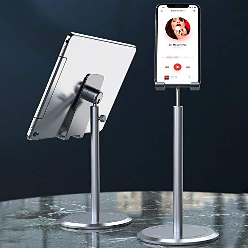 LC-359 Mobile Phone Flat Metal Telescopic Stand for 4-12.9 Inch Phones & Tablets Premier Quality