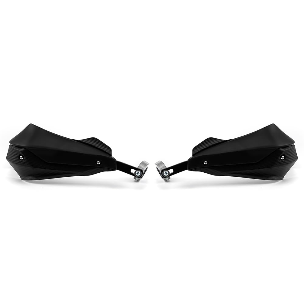 Paramani per moto da cross da 7/8“ 22 mm e 1 1/8” 28 mm con protezioni per le mani per moto da cross compatibili con ATV, moto da cross, supermoto, moto da corsa e moto da cross (Nero)